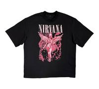 Official Nirvana Limited Edition ‘Side B’ Premium Collection Angelic Red T-Shirt, Large