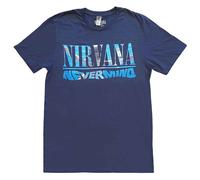 Official Nirvana T Shirt Nevermind Band Logo Kurt Cobain In Utero New Unisex