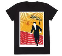 Official North by Northwest Poster Unisex Black T-Shirt, X-Large