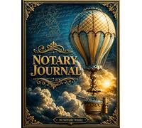Official Notary Journal: Notary Public Log Book | Over 300 Entries with Two witness Entry Sections | Detailed Recording of Notarial Acts with Fee and ... Keeping Receipt Book | Large Size 8.5” X 11”