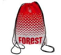 Official Nottingham Forest FC red and white fade design gym bag