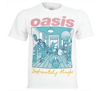 Oasis Unisex T-Shirt: Definitely Maybe Illustration Colour (Medium)