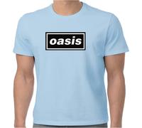 Official Oasis T Shirt Definitely Maybe Decca Logo Be Here Now Reunion Tour New
