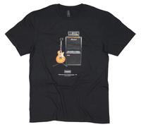 Definitely Maybe Guitar T Shirt Oasis Black XXL