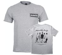 Official Oasis T Shirt Definitely Maybe Promo New Grey S To XXL Tour 2025