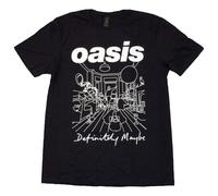 Official Oasis T Shirt Reunion Tour 25 Decca Logo Supersonic New Unisex