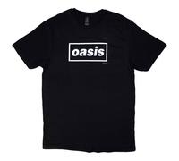Oasis - T-Shirt # Xxl Unisex Black # Decca Logo