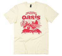 Official Oasis T Shirt What the World's Been Waiting For Definitely Maybe New
