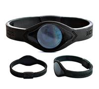 OFFICIAL - Obsidian Black Ionic Balance Band - Black Hologram - Latest Generation MK2 Technology (Large - 20.5cm / 8.1in)