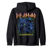 Official Official Def Leppard Gradient Leopard Rock Band Zip Hoodie