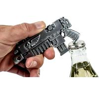 Official Official Warhammer 40K Bolt Rifle Bottle Opener - Heavy-Duty Metal Space Marine Design, Gift for Adeptus Astartes Fans