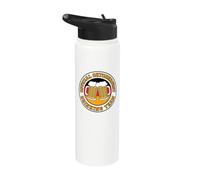 Official Oktoberfest Drinking Team Beer German Flag Colors Stainless Steel Insulated Water Bottle