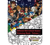 Official Old School Gamer Coloring Book - Volume 1