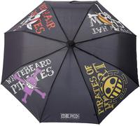 OFFICIAL ONE PIECE PIRATES EMBLEMS AUTOMATIC UMBRELLA BROLLY BNWT ABY