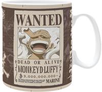 OFFICIAL ONE PIECE WANTED DEAD OR ALIVE LARGE COFFEE MUG CUP NEW GIFT BOX ABY