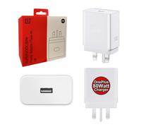 Official OnePlus SUPERVOOC 80W Fast Rapid Charger 3 Pin UK Mains Plug No Cable