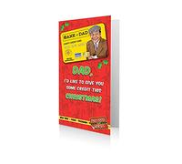 Official Only Fools And Horses Christmas Card Bank of Dad