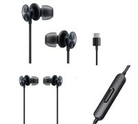 Official OPPO MH150 USB-C Earphones - Black with Inline Mic & One-Button Control