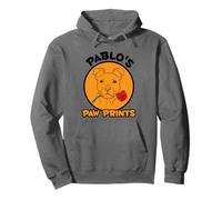 Official Pablo's Paw Prints for dog loving Men, Women Cute Pullover Hoodie