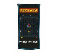 Groovy Uk Pacman The Chase Towel, Black