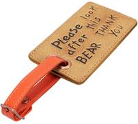 Paddington Bear - Passport Holders & Luggage Tags - Paddington Bear Luggage Tag - Look After This Bear