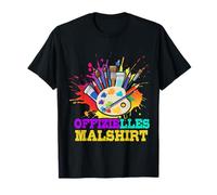 Official Painting Shirt Drawing Painting Art Lessons Artist T-Shirt