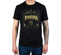 Official Pantera 101 Proof T-Shirt Official Live Band Heavy Metal Black
