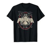 Official Pantera C.F.H. Black T-Shirt, Men, Black, X-Large