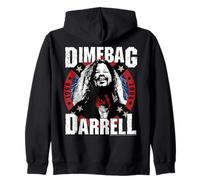 Official Pantera Dimebag Darrell Guitar Rock Metal Band Zip Hoodie