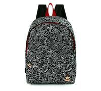 Official PAUL FRANK JULIAS Monkey Graffiti Front Pocket Large Backpack Bag New