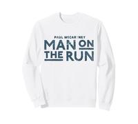 Official Paul McCartney Man On The Run Text Sweatshirt