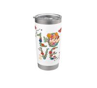 Official Paw Patrol Love Flowers Skye Stainless Steel Insulated Tumbler