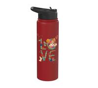 Official Paw Patrol Love Flowers Skye Stainless Steel Insulated Water Bottle