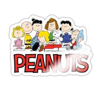 Official Peanuts Snoopy and The Gang Logo Sticker Size S (10 x 10 cm)