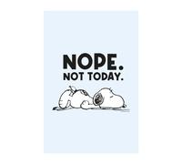 Official Peanuts Wall Art Snoopy Nope Not Today Poster 8" x 12" (20x30 cm)