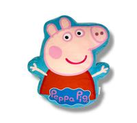 Official Peppa Pig Plush Cushion Pillow - Soft 14 x 12.5 inch