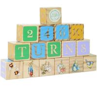 Official Peter Rabbit Wooden Building Blocks - Early Development Activity Toys