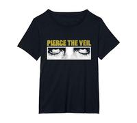 Official Pierce The Veil Eye Box T-Shirt, Women's Plus, Black, 5X
