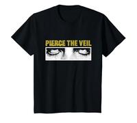 Official Pierce The Veil Eye Box T-Shirt, Youth, Black, Large