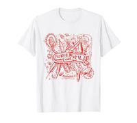 Official Pierce The Veil Misadventures T-Shirt, Men, White, Small