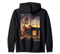 Official Pink Floyd Animals Progressive Rock Band Music Zip Hoodie