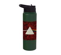 Official Pink Floyd Flowers Prism Stainless Steel Insulated Water Bottle