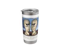 Official Pink Floyd Metal Heads Front and Back Stainless Steel Insulated Tumbler