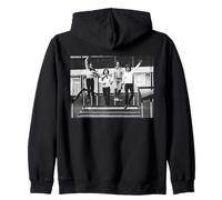 Official Pink Floyd Photo Black White Zip Hoodie