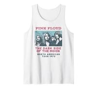 Official Pink Floyd Tan DSOTM 1973 Tour Artwork Tank Top