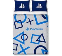 Blue Double Polycotton Duvet Playstation Multi Double