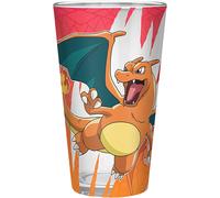 OFFICIAL POKEMON CHARIZARD LARGE DRINKING GLASS TUMBLER NEW IN GIFT BOX ABY