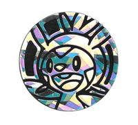 Official Pokemon Coin - Chespin Cracked Ice Silver Holo