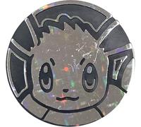 Official Pokemon Coin - Eevee - Holo FOIL Shiny - Trading Card Game Flipping Coin
