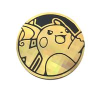 Official Pokemon Coin - Raichu - Holo FOIL Shiny - Trading Card Game Flipping Coin